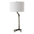 Uttermost Perch Bird-Leg Table Lamp in Bronze
