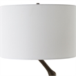 Uttermost Perch Bird-Leg Table Lamp in Bronze