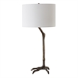 Uttermost Perch Bird-Leg Table Lamp in Bronze