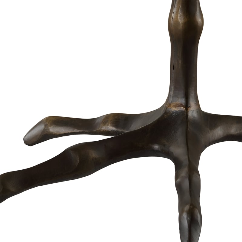 Uttermost Perch Bird-Leg Table Lamp in Bronze