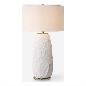 Uttermost Vida White Table Lamp