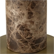 Uttermost Sepia Brown Marble Buffet Lamp