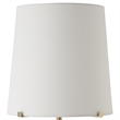 Uttermost Sepia Brown Marble Buffet Lamp