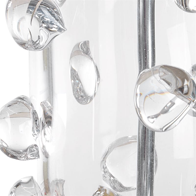 Uttermost Aura Clear Glass Table Lamp