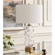 Uttermost Aura Clear Glass Table Lamp