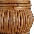 Uttermost Reed Honey Rattan Table Lamp in Brown