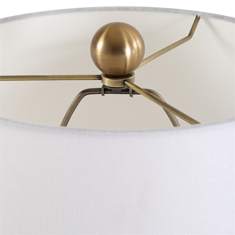 Uttermost Sienna Caramel Glass Buffet Lamp