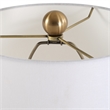 Uttermost Sienna Caramel Glass Buffet Lamp