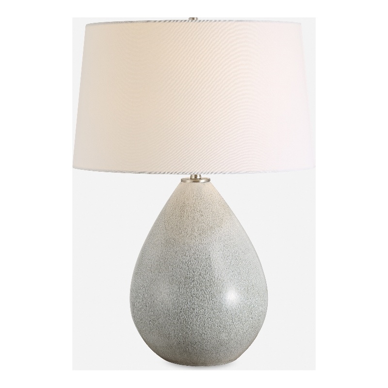 Uttermost Moray Gray Glaze Table Lamp