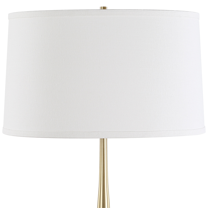 Uttermost Booker Thin Brass Table Lamp