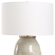 Uttermost Amos Ceramic Table Lamp in Gray