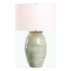 Uttermost Amos Ceramic Table Lamp in Gray