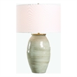 Uttermost Amos Ceramic Table Lamp in Gray