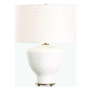 Uttermost Maisie White Table Lamp