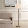 Uttermost Keros Dark Oak Floor Lamp