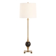 Uttermost Dempsey Marble Buffet Lamp in Black