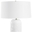 Uttermost Iona White Glaze Table Lamp