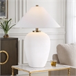 Uttermost Merriton Matt White Table Lamp
