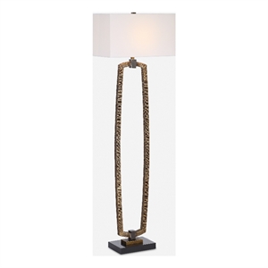 Uttermost Relic Gold Floor Lamp