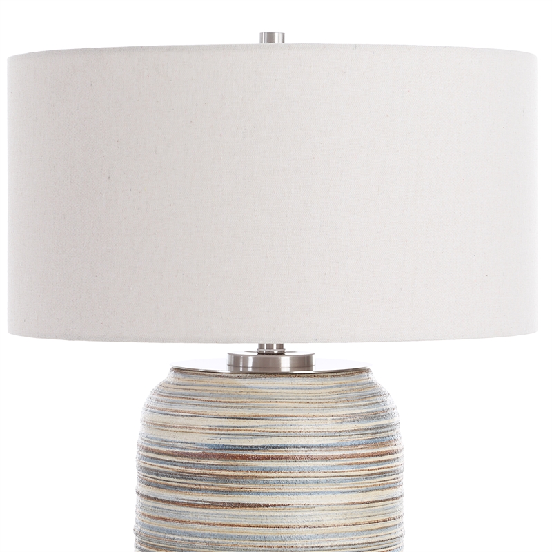 Uttermost Prospect Ceramic Large Table Lamp in Multi-Color