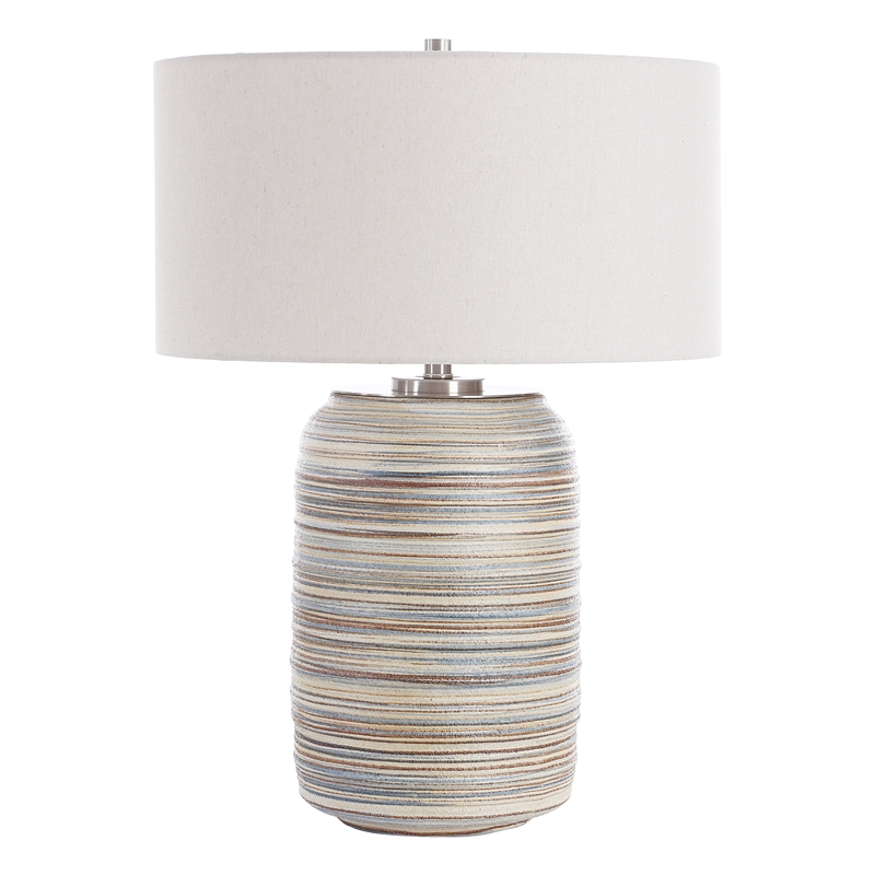 Uttermost Prospect Ceramic Large Table Lamp in Multi-Color