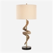 Uttermost Rams Horn Table Lamp in Brown