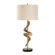 Uttermost Rams Horn Table Lamp in Brown
