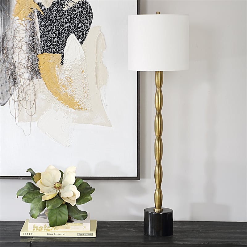 Uttermost Ezra Brass Buffet Lamp
