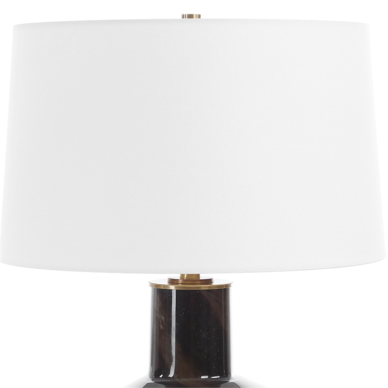Uttermost Buchanan Charcoal Table Lamp
