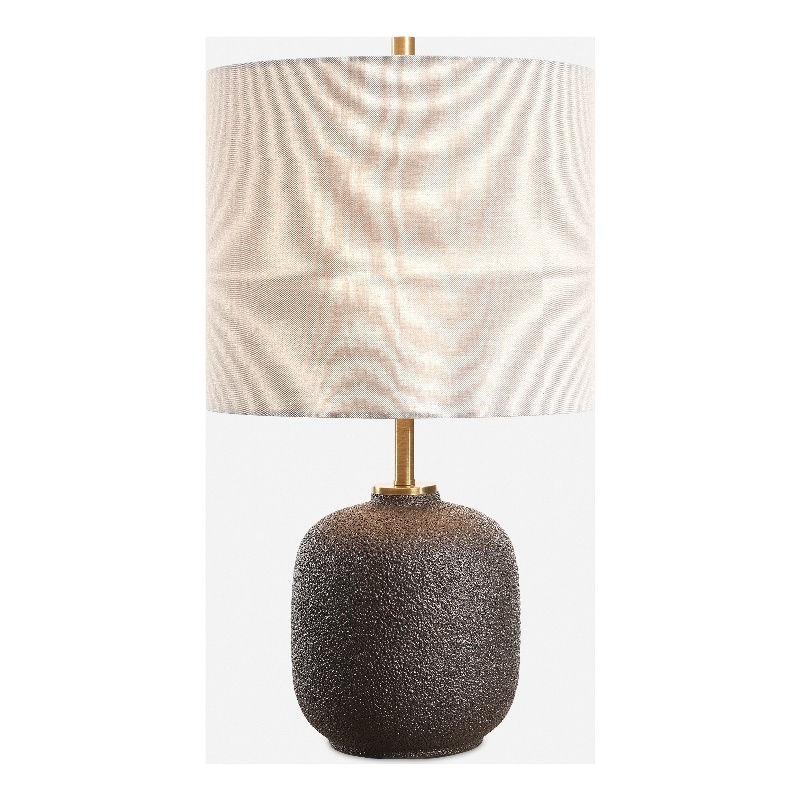Uttermost Blacktop Textured Buffet Lamp