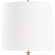 Uttermost Jenson Black Marble Buffet Lamp