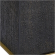 Uttermost Lathey Tapered Floor Lamp in Black