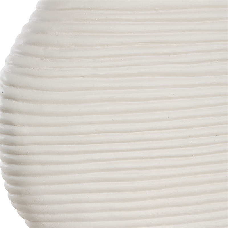 Uttermost Duostacked Ceramic Table Lamp in White
