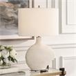 Uttermost Duostacked Ceramic Table Lamp in White