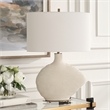 Uttermost Duostacked Ceramic Table Lamp in White