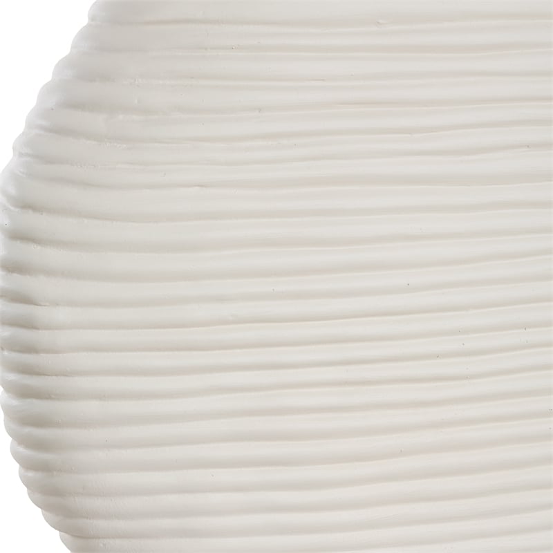 Uttermost Duostacked Ceramic Table Lamp in White