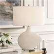 Uttermost Duostacked Ceramic Table Lamp in White