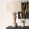 Uttermost Cullum Geometric Table Lamp in Sand