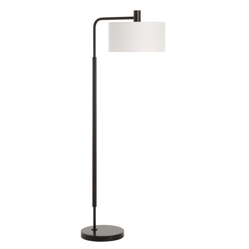 Uttermost Richie Black Floor Lamp