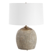 Uttermost Raylan Textured Table Lamp in Brown