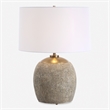 Uttermost Raylan Textured Table Lamp in Brown