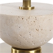 Uttermost Hemisphere Brass Buffet Lamp