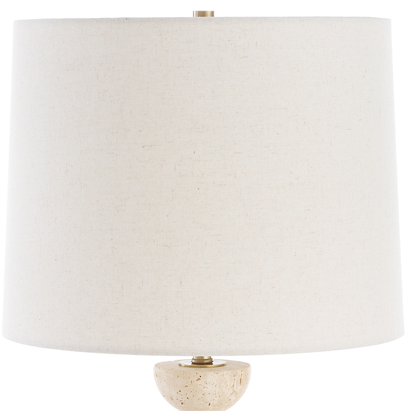 Uttermost Hemisphere Brass Buffet Lamp