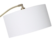 Uttermost Kennett Wooden Floor Lamp in Brown