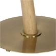 Uttermost Kennett Wooden Floor Lamp in Brown