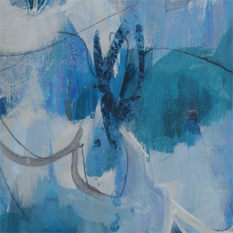 Uttermost Fresh Start Blue Abstract Prints Set of 6
