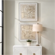 Uttermost Unpredictable Hand Painted Canvases in Multi-Color (Set of 2)