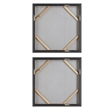 Uttermost Unpredictable Hand Painted Canvases in Multi-Color (Set of 2)