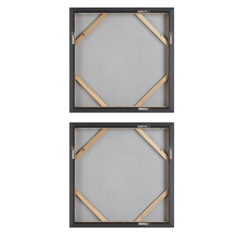 Uttermost Unpredictable Hand Painted Canvases in Multi-Color (Set of 2)