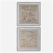 Uttermost Unpredictable Hand Painted Canvases in Multi-Color (Set of 2)